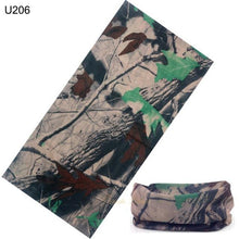 Load image into Gallery viewer, Camouflage Neck Gaiter Hunting Scarves Ice Silk Bandana Tubular Buff Half Mask Tactical Sport Headband Balaclava  Balaclava Seamless Magic Head Scarf Breathable Bandana Turban Outdoor Hiking Quick-Dry Sweat Absorbing Scarves Multifunction Beanie Hat
