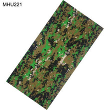 Load image into Gallery viewer, Camouflage Neck Gaiter Hunting Scarves Ice Silk Bandana Tubular Buff Half Mask Tactical Sport Headband Balaclava  Balaclava Seamless Magic Head Scarf Breathable Bandana Turban Outdoor Hiking Quick-Dry Sweat Absorbing Scarves Multifunction Beanie Hat
