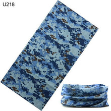 Load image into Gallery viewer, Camouflage Neck Gaiter Hunting Scarves Ice Silk Bandana Tubular Buff Half Mask Tactical Sport Headband Balaclava  Balaclava Seamless Magic Head Scarf Breathable Bandana Turban Outdoor Hiking Quick-Dry Sweat Absorbing Scarves Multifunction Beanie Hat
