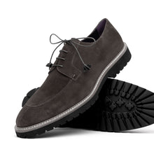 Load image into Gallery viewer, 26-220-GRY CAMPO Sueded Goatskin Lace Up, Grey
