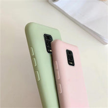 Load image into Gallery viewer, Candy Color Silicone Phone Case for Xiaomi Redmi Note 10 10S 9S 9 Pro Max 8 7 Plus Matte Soft Cover for Redmi 10X 9A 8A 7A Silicone Protective Mobile Phone Case Outdoor Protective Case Slim Phone Protection
