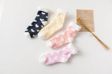 Load image into Gallery viewer, Candy Warm Lady Heart Cute Winter Kawaii Thick Casual Women Socks Fuzzy Fluffy Terry Warm Socks Short Cute Cotton Socks Winter Socks Short Socks For Men And Women
