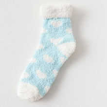 Load image into Gallery viewer, Candy Warm Lady Heart Cute Winter Kawaii Thick Casual Women Socks Fuzzy Fluffy Terry Warm Socks Short Cute Cotton Socks Winter Socks Short Socks For Men And Women

