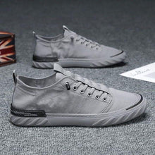 Load image into Gallery viewer, Canvas Men's Comfortable All-match Sneakers Breathable Cloth Casual Sports Flats Men Lightweight Outdoor Walking Sneakers Modern Design
