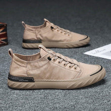 Load image into Gallery viewer, Canvas Men's Comfortable All-match Sneakers Breathable Cloth Casual Sports Flats Men Lightweight Outdoor Walking Sneakers Modern Design
