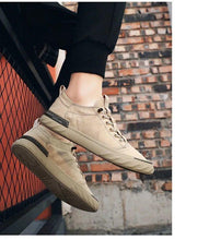 Load image into Gallery viewer, Canvas Men's Comfortable All-match Sneakers Breathable Cloth Casual Sports Flats Men Lightweight Outdoor Walking Sneakers Modern Design
