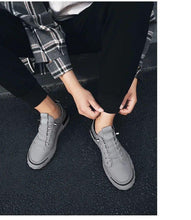 Load image into Gallery viewer, Canvas Men's Comfortable All-match Sneakers Breathable Cloth Casual Sports Flats Men Lightweight Outdoor Walking Sneakers Modern Design
