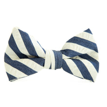Load image into Gallery viewer, Captain Stripe Bow Tie for Boys
