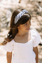 Load image into Gallery viewer, Captain Stripe Women's Knotted Headband

