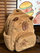 Load image into Gallery viewer, Capybara Cuddle Backpack

