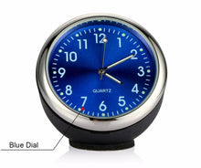 Load image into Gallery viewer, Car Clock Ornament Auto Watch  Mini Clock Car Dashboard Clocks Luminous Car Clock Pocket Stick-On Clock Cars Air Vent Clip Quartz Clocks Vehicle Dashboard Decoration Automobiles Interior Dashboard Time Display Digital Pointer Clock In Car Accessories
