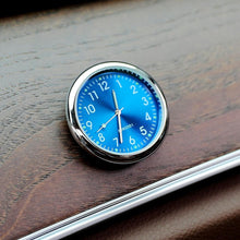 Load image into Gallery viewer, Car Clock Watch Indoor Automobiles Stick-In  Luminous Quartz Analog Watch Universal Pocket Mini Stick-On Clock for Car Boat Bike Home Watch Decoration Accessories
