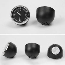 Load image into Gallery viewer, Car Interior Mini Quartz Watch Clock  Mini Clock Car Dashboard Clocks Luminous Car Clock Pocket Stick-On Clock Cars Air Vent Clip Quartz Clocks Vehicle Dashboard Clock Mini Vehicle Clock Car Pocket Clock for Cars  Hygrometer Thermometer Dashboard Ornament
