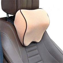 Load image into Gallery viewer, Car Neck Headrest Pillow Car Accessories Cushion Auto Seat Head Support Neck Protector Automobiles Seat Neck Rest Car Neck Pillow Softness Car Headrest Pillow for Driving with Adjustable Strap Pure Memory Foam Breathable Removable Memory Cotton

