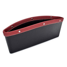 Load image into Gallery viewer, Car Organizer Storage Car Seat Slit Gap Pocket Multifunctional Driver Seat Catcher Cup Holder Car Accessories PU Leather Car Seat Gap Organizer Universal Fit Storage Pockets Adjust Set Car Seat Crevice Storage Box Helps Reduce Distracted Driving
