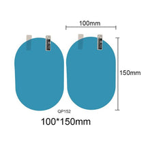 Load image into Gallery viewer, Car Rear Mirror Protective Film Anti Fog Window Clear Rainproof Rear View Mirror Protective Soft Film Auto Accessories Car Rearview Mirror Film Rainproof Waterproof Mirror Film Anti Fog Nano Coating Car Film for Car Mirrors Side Windows
