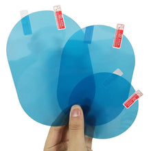 Load image into Gallery viewer, Car Rear Mirror Protective Film Anti Fog Window Clear Rainproof Rear View Mirror Protective Soft Film Auto Accessories Car Rearview Mirror Film Rainproof Waterproof Mirror Film Anti Fog Nano Coating Car Film for Car Mirrors Side Windows
