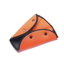 Load image into Gallery viewer, Car Safe Seat Belt Cover Soft Adjustable Children Safety Belt Fixer Triangle Anti-ledge For Child Neck Protection Belts Seat Belt Adjuster and Pillow with Clip for Kids Travel Neck Support Headrest Seatbelt
