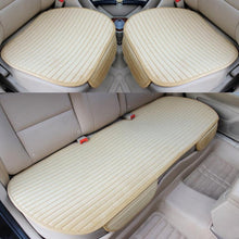 Load image into Gallery viewer, Car Seat Cover Front Rear Flocking Cloth Cushion Non Slide Auto Accessories Universal Seat Protector Mat Pad Keep Warm in Winter Breathable Comfort Car Front Drivers or Passenger Seat Cushion, Universal Auto Interior Seat Bottom Protector Mat
