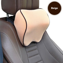 Load image into Gallery viewer, Car Seat Headrest Pillow Auto Memory Foam Car Neck Pillow Seat Head Support Lumbar Support For Office Chair Cushion Car Neck Headrest Pillow Car Accessories Cushion Auto Seat Head Support Neck Protector Automobiles Seat Neck Rest Car Neck For Car Auto
