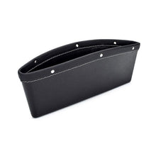 Load image into Gallery viewer, Car Seats Gap Bag Case Storage Bag PU Car Organizer Artificial Leather Pocket Slot Storage Pocket Cup Holder Car Accessories Car Seat Gap Organizer Universal Fit Storage Pockets Adjust Helps Reduce Distracted Driving &amp; Holds Phone Money Cards Keys

