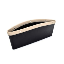 Load image into Gallery viewer, Car Seats Gap Bag Case Storage Bag PU Car Organizer Artificial Leather Pocket Slot Storage Pocket Cup Holder Car Accessories Car Seat Gap Organizer Universal Fit Storage Pockets Adjust Helps Reduce Distracted Driving &amp; Holds Phone Money Cards Keys
