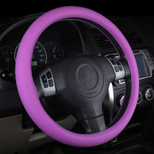 Load image into Gallery viewer, Car Styling Universal Car Silicone Steering Wheel Glove Cover Texture Soft Multi Color Soft Silicon Car Steering Wheel Cover Ethnic Style Car Accessories Steering Wheel Covers Anti Skid Better Grips Steering Wheel Cover Women Steering Wheel Accessories
