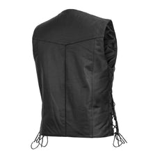 Load image into Gallery viewer, Carbine Men's Western Style Leather Motorcycle Vest
