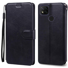 Load image into Gallery viewer, Card Holder Leather Protective Phone Case For Xiaomi Redmi 9C Case Luxury Leather Wallet Phone Case For Xiaomi Redmi 9C NFC Redmi9C 9 C NFC Flip Cover Shell
