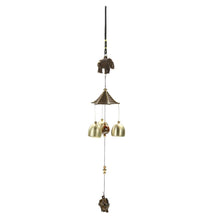 Load image into Gallery viewer, Carillon Outdoor Living Wind Chimes Garden Tubes Bells Copper 3 Bells Living Yard Door Window Hanging Wind Chimes Home Decor Wind Bells for Glory Mother’s Love Gift Garden Backyard Church Hanging Decor

