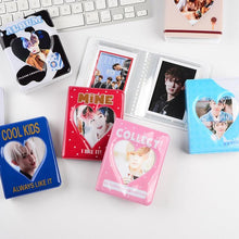 Load image into Gallery viewer, Cartoon Album Clear Pockets Holds 36 Mini Photos Photo Album for  Name Card 7s 8 25 50s Mini Photo Album Family Scrapbook Albums As Gifts
