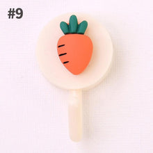 Load image into Gallery viewer, Cartoon Fruit Sticky Hook Multifunctional Punch-free Hook Kitchen Bathroom Wall Hanging Cute Paste Hook Traceless Adhesive Clasp Cute Adhesive Hooks Plastic Hooks for Hanging Cartoon Adhesive Wall Mount Hook for Home Bathroom

