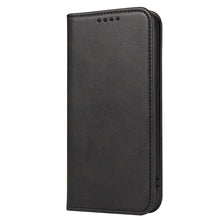 Load image into Gallery viewer, Case for iPhone 12 Pro Max mini Case on for iPhone 11 7 8 Plus X XR XS Luxury Leather Flip Cover PU Leather iPhone Wallet Case Black Kickstand Card Holder Flip Phone Cover
