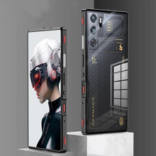 Load image into Gallery viewer, RedMagic Transparent Acrylic Case for 9S Pro - Sleek Metal Frame &amp; Ultimate Protection
