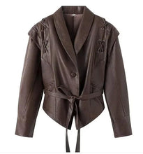 Load image into Gallery viewer, Casual Long Sleeve Polyester Coat
