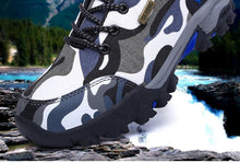 Load image into Gallery viewer, Casual Men's Summer Mesh Sports Non-Slip Breathable Women's Camouflage Green Walking Jogging Waterproof Cloth Shoes Camping Outdoor Breathable Couple Shoes Athletic Walking Lightweight Anti-Slip Shoes
