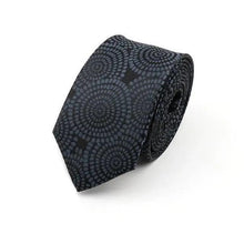 Load image into Gallery viewer, Casual Skinny Men Ties Fashion Polyester Comfortable Striped Necktie Business Design Formal Slim Office Necktie For Men
