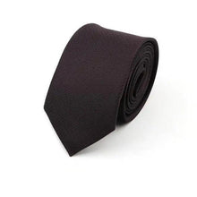 Load image into Gallery viewer, Casual Skinny Men Ties Fashion Polyester Comfortable Striped Necktie Business Design Formal Slim Office Necktie For Men
