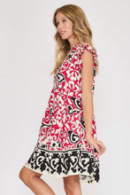 Load image into Gallery viewer, New Summer Floral Ruffled Cap Sleeve Tiered Dress – Feminine and Playful Floral Dress with Ruffled Cap Sleeves
