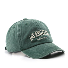 Load image into Gallery viewer, Distressed Satin Letter Embroidery Baseball Cap – Adjustable Unisex
