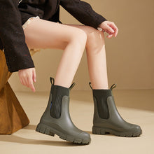 Load image into Gallery viewer, Women’s Waterproof Height-Increasing Rain Boots
