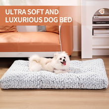 Load image into Gallery viewer, Dog Beds Thickened Rose Velvet Pet Kennel Bed Mat More Cotton Soft Fluffy Washable Dog Bed
