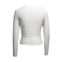 Load image into Gallery viewer, Women’s Hollow Out V-Neck Long Sleeve Top

