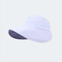 Load image into Gallery viewer, Double-Sided Wide-Brim Sun Hat – Packable Empty Crown Outdoor Hat for Women
