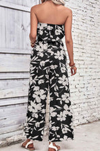 Load image into Gallery viewer, Stylish Floral Strapless : Wide Leg Jumpsuit
