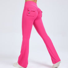 Load image into Gallery viewer, 🖤 Women's High-Waisted Cargo Pocket Workout Leggings
