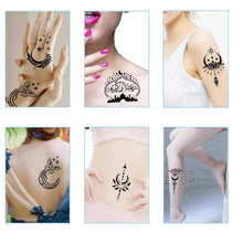 Load image into Gallery viewer, Henna Tattoo Stencil Kit – 16 Sheets for Kids, Teens &amp; Adults
