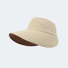 Load image into Gallery viewer, Double-Sided Wide-Brim Sun Hat – Packable Empty Crown Outdoor Hat for Women
