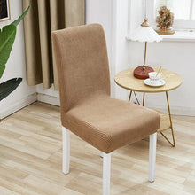 Load image into Gallery viewer, Chair Cover Polyester Fiber Elastic Stool Cover Hotel Restaurant Chair Antifouling Cover  Washable Spandex Kitchen Chair Covers for Dining Room Christmas Decoration Holiday Party Protector for Kitchen
