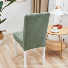 Load image into Gallery viewer, Chair Cover Polyester Fiber Elastic Stool Cover Hotel Restaurant Chair Antifouling Cover  Washable Spandex Kitchen Chair Covers for Dining Room Christmas Decoration Holiday Party Protector for Kitchen
